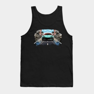 Cacti C8 Corvette Racecar Supercar Sports Car C8 Tank Top